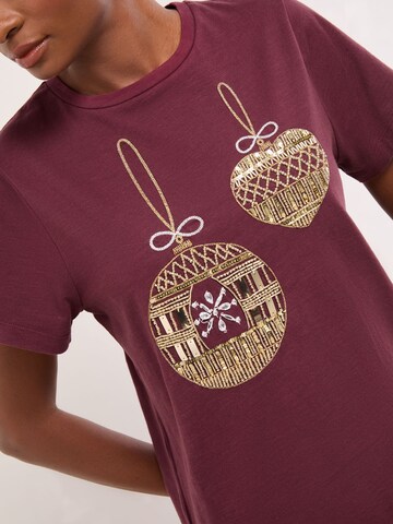 Lipsy Тениска в червено