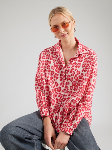 Hailys - Blusa 'Le44ony' en rojo: frente