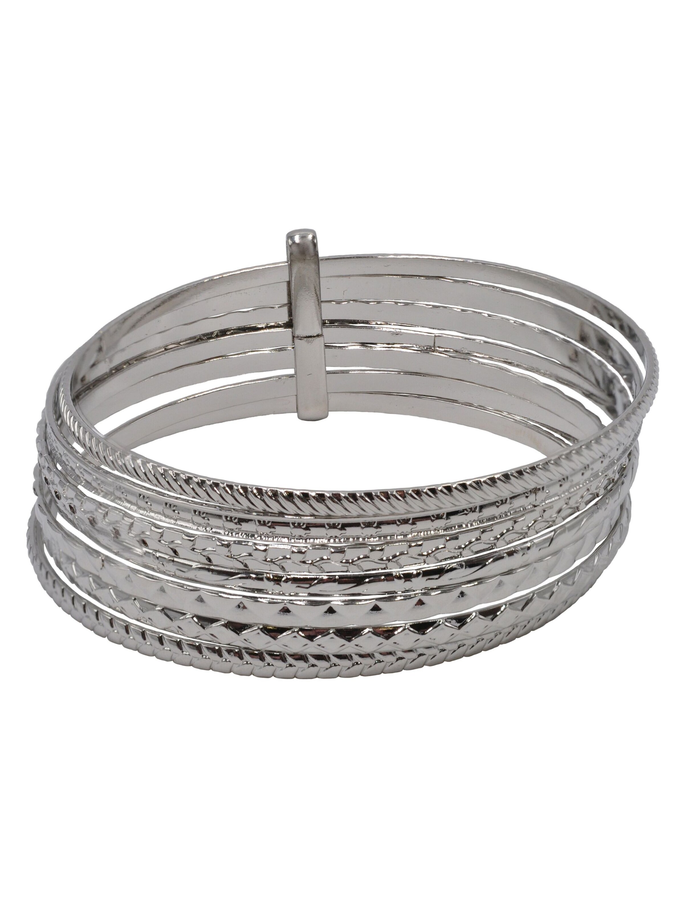Steuer Armband in Silber: Vorderseite