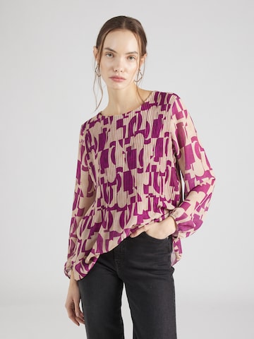 ZABAIONE Blouse 'Pia' in Lila: voorkant