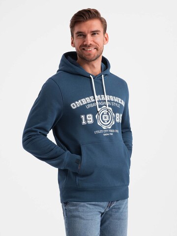 Ombre Sweatshirt 'OM-SSPS-0143' in Blauw