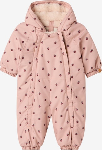 NAME IT Functioneel pak 'Snow05' in Roze: voorkant