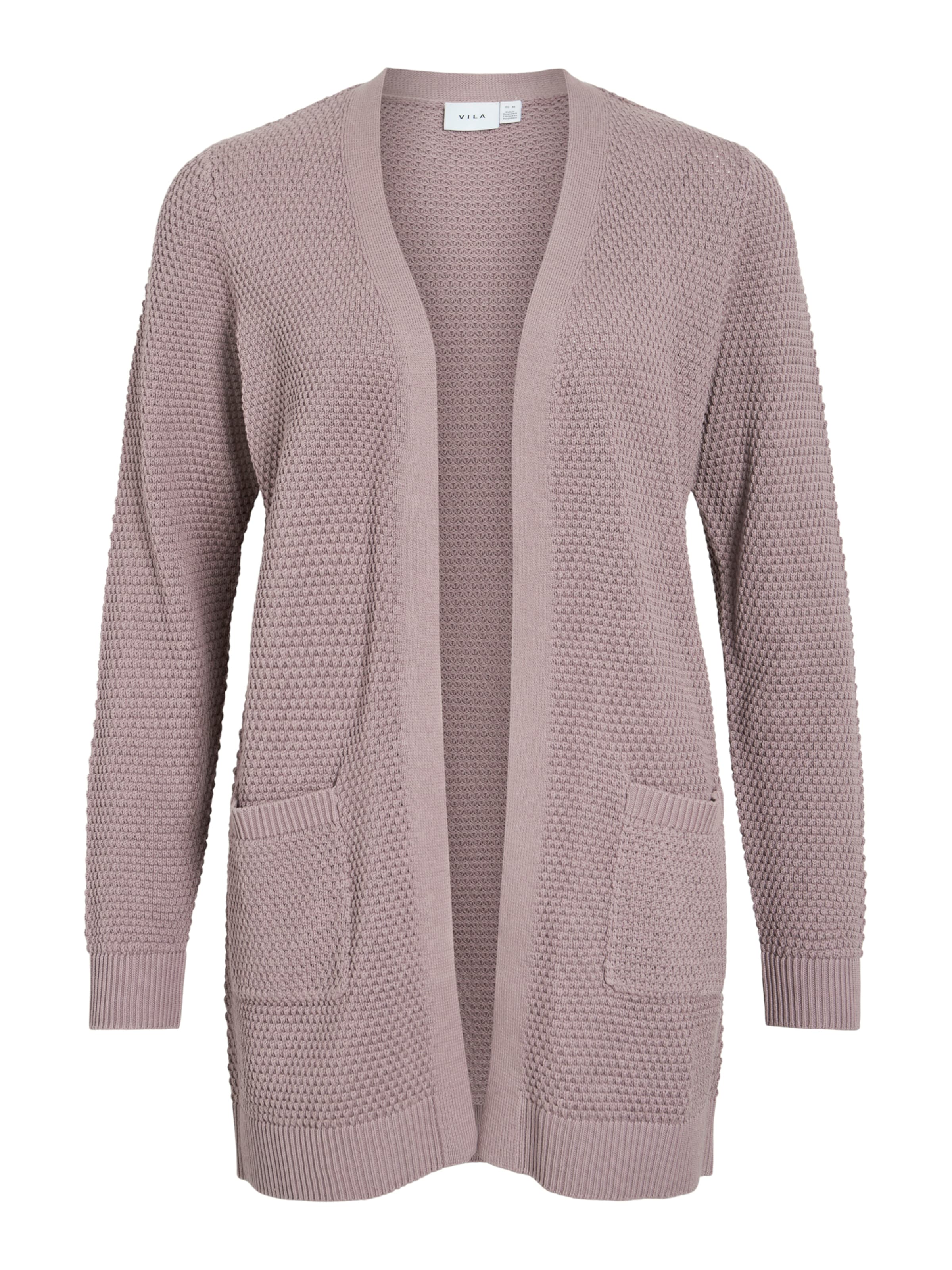 VILA Knit cardigan 'VIDalo' in Purple: front