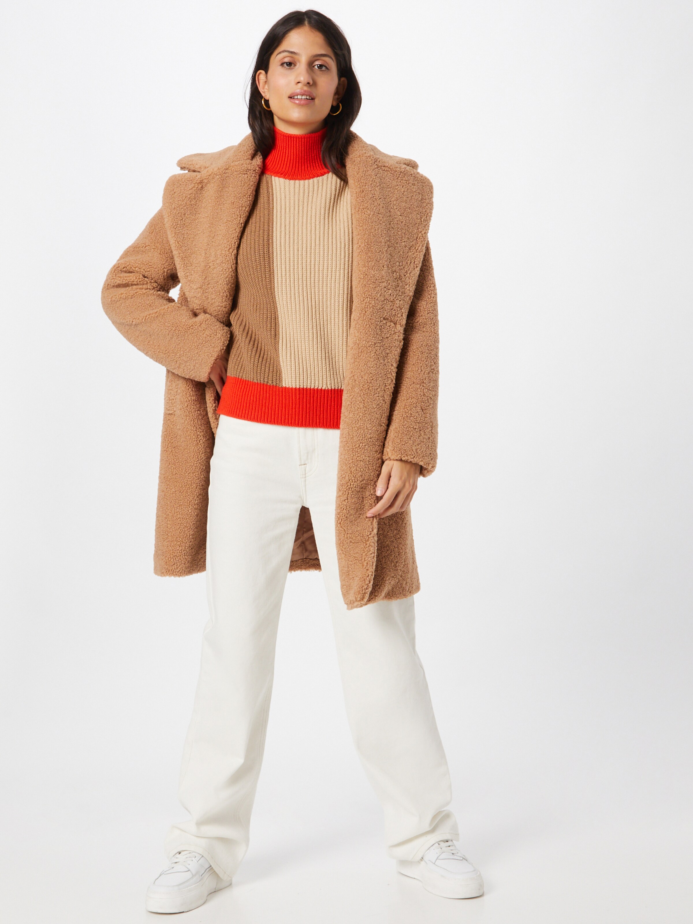 Frauen Pullover & Strick BOSS Black Pullover in Beige, Dunkelbeige - EZ88575 Frauen Pullover & Strick BOSS Black Pullover in Beige, Dunkelbeige - EZ88575
