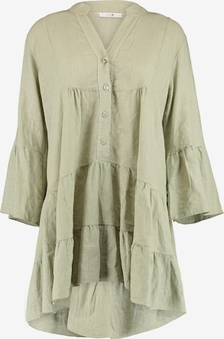 Hailys Shirt Dress in Green: front