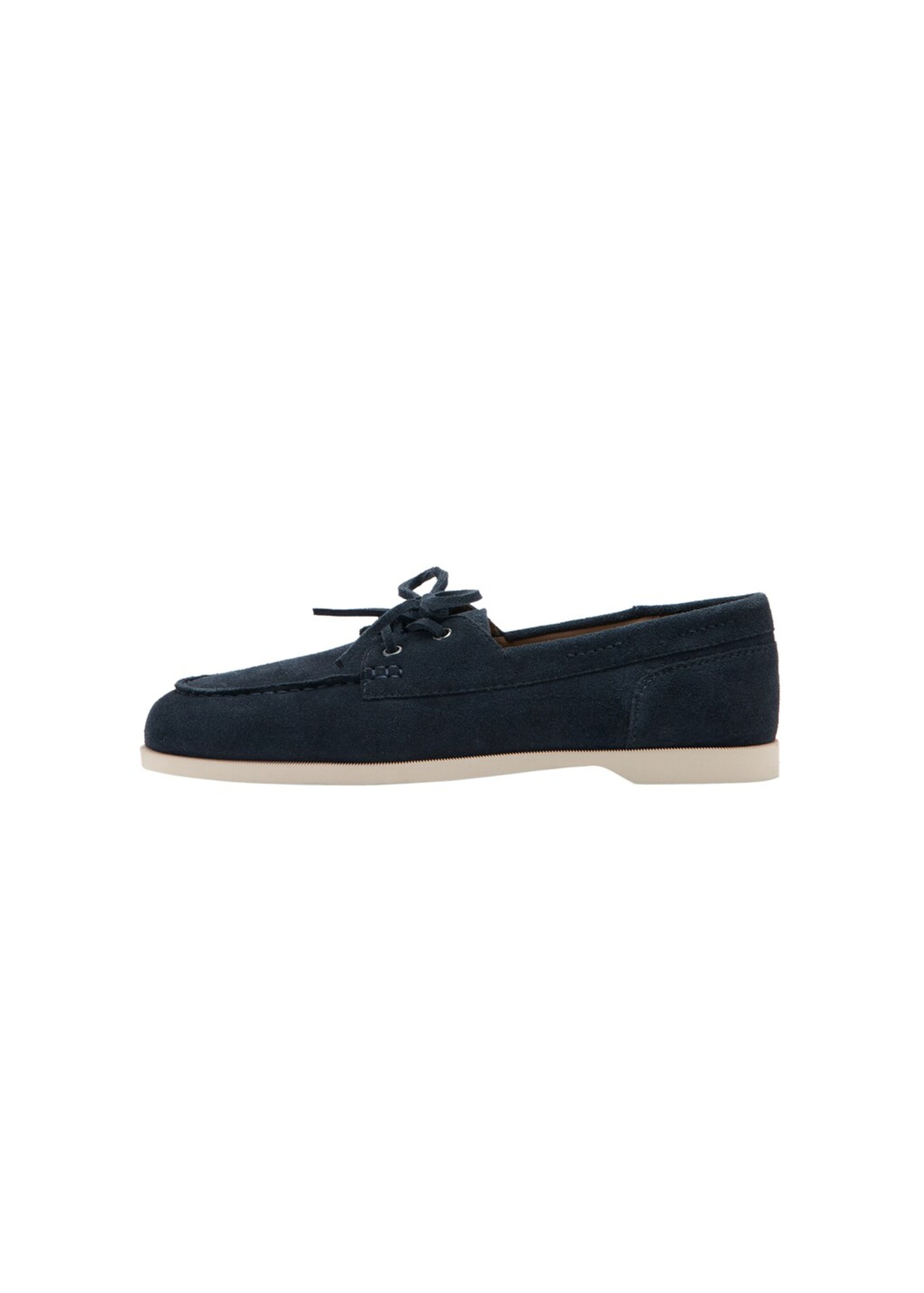 MANGO MAN Lace-Up Shoes 'Nautic' in Blue: front