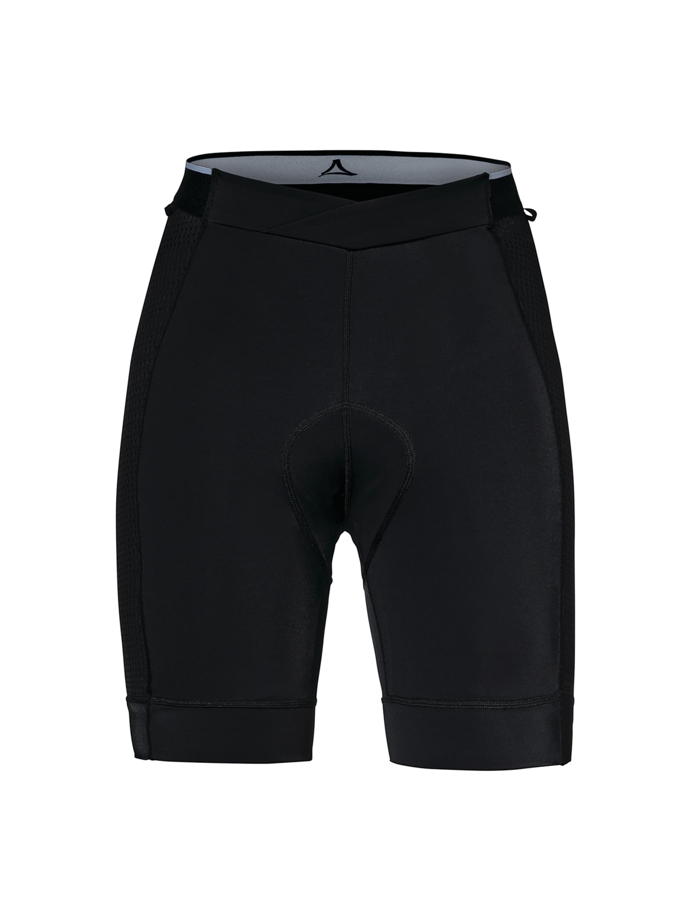 Schöffel Skinny Sportbroek in Zwart: voorkant