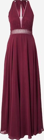 Robe de soirée Vera Mont en rouge : devant