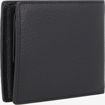 Braun Büffel Wallet 'Theo' in Black