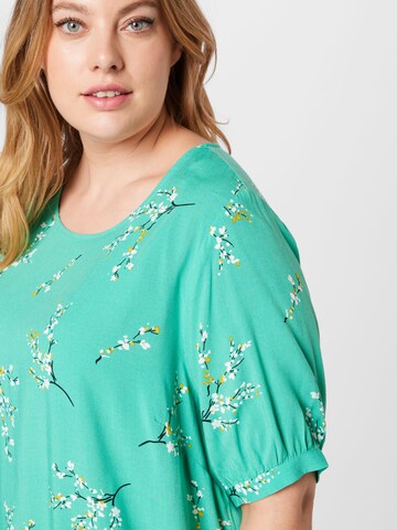 ONLY Carmakoma Blouse 'MEGAN' in Green