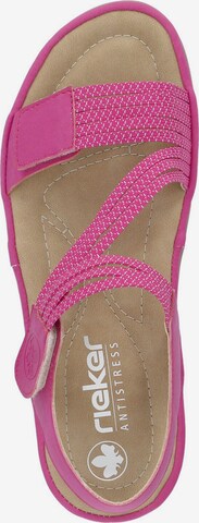 Rieker - Sandalias en rosa