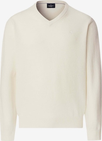 Pull-over Hackett London en blanc : devant