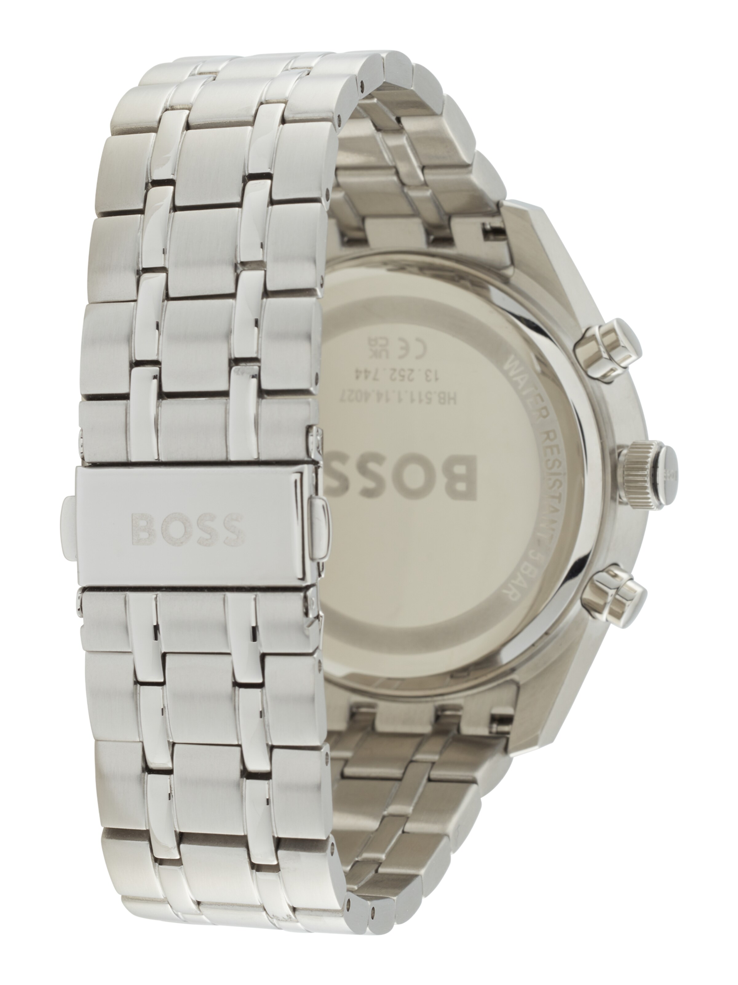 BOSS Analog watch 'SKYTRAVELLER' in Silver