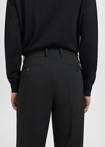 MANGO MAN Regular Hose 'London' in Schwarz