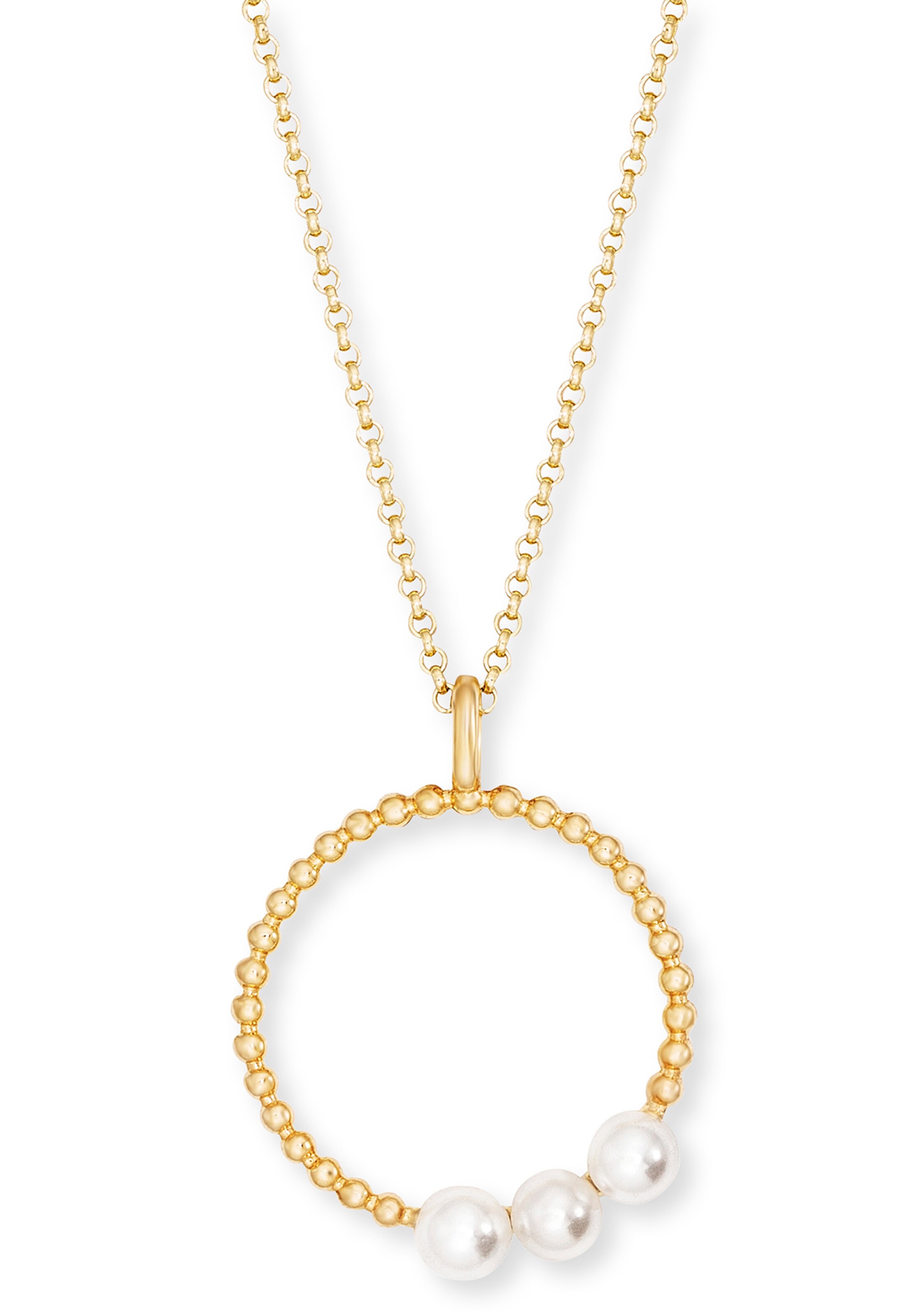 Engelsrufer Necklace in Gold / Pearl white, Item view