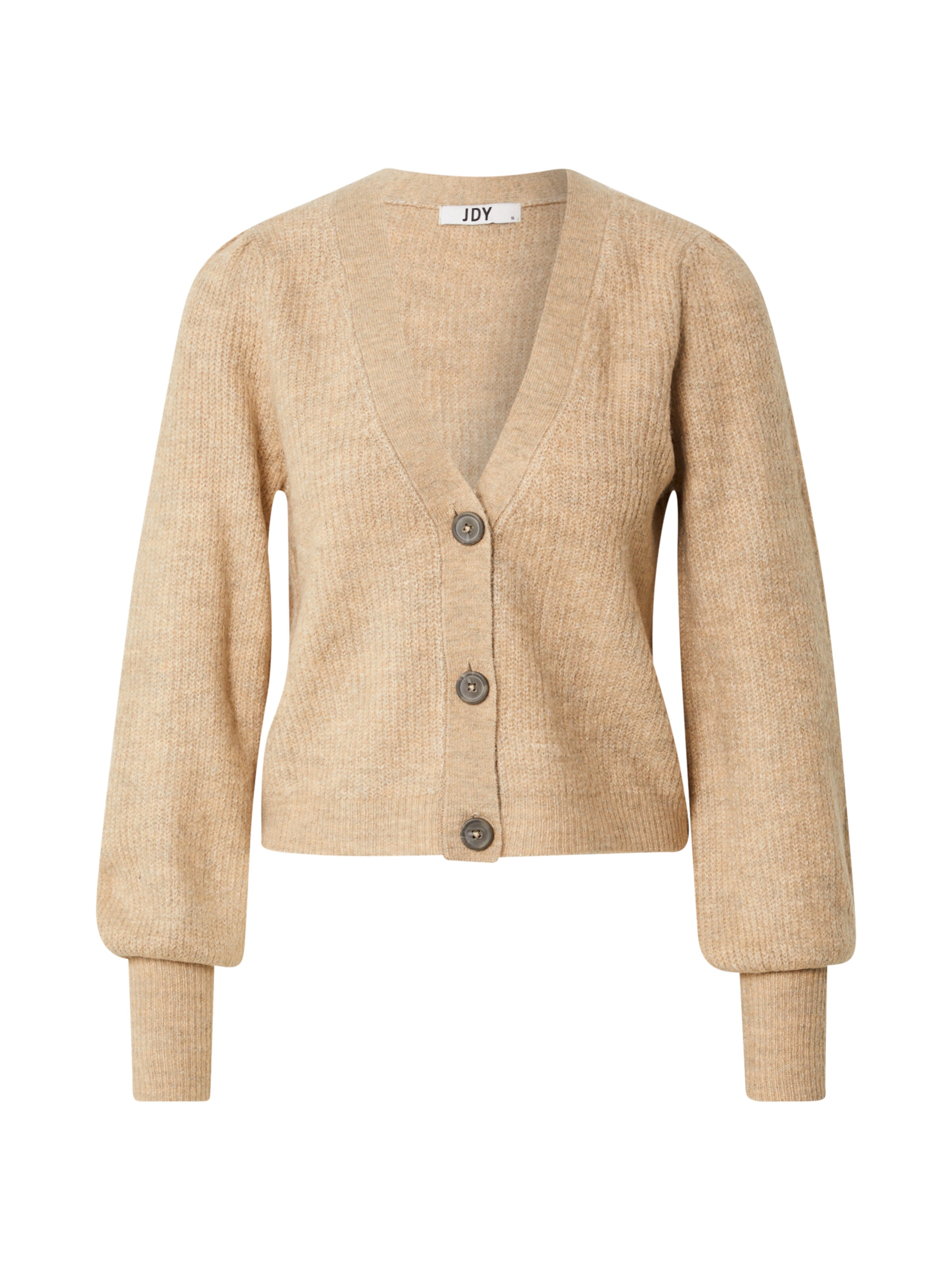 JDY Knit cardigan 'Drea' in Beige: front