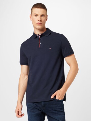 T-Shirt TOMMY HILFIGER en bleu : devant