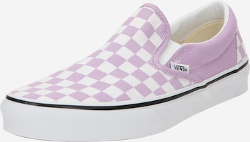 VANS - Sapatilhas slip-on em roxo: frente