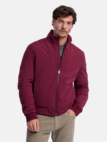 PIERRE CARDIN Between-Season Jacket 'Futureflex' in Red: front