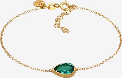 ELLI PREMIUM Náramek - zlatá / smaragdová, Produkt