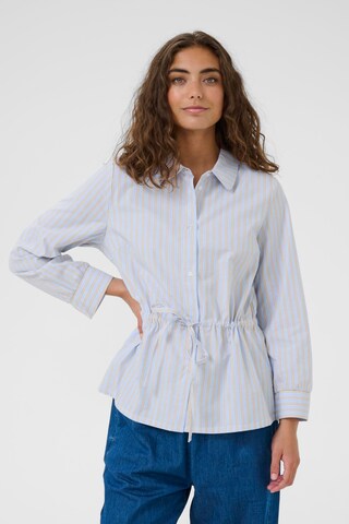 CULTURE Blouse 'Elia' in Blue: front