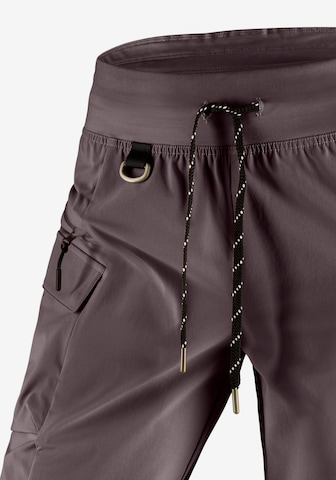 LASCANA ACTIVE - regular Pantalón de montaña en gris