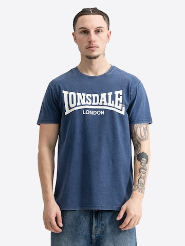 T-Shirt 'Stofa' LONSDALE en bleu : devant
