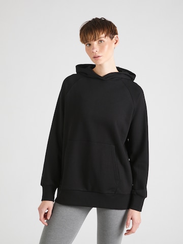 4F Sport sweatshirt i svart: framsida