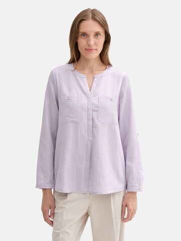 TOM TAILOR Bluse in Lila: Vorderseite