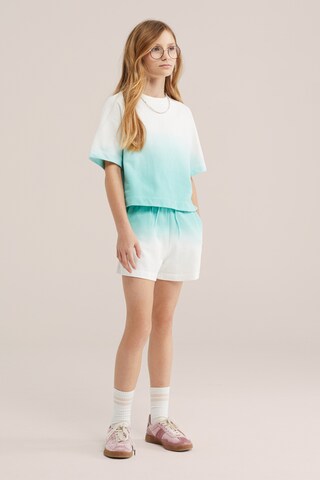 žalia WE Fashion Marškinėliai
