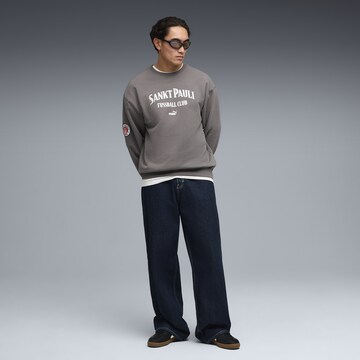 PUMA Sportsweatshirt 'FC St. Pauli' in Grijs