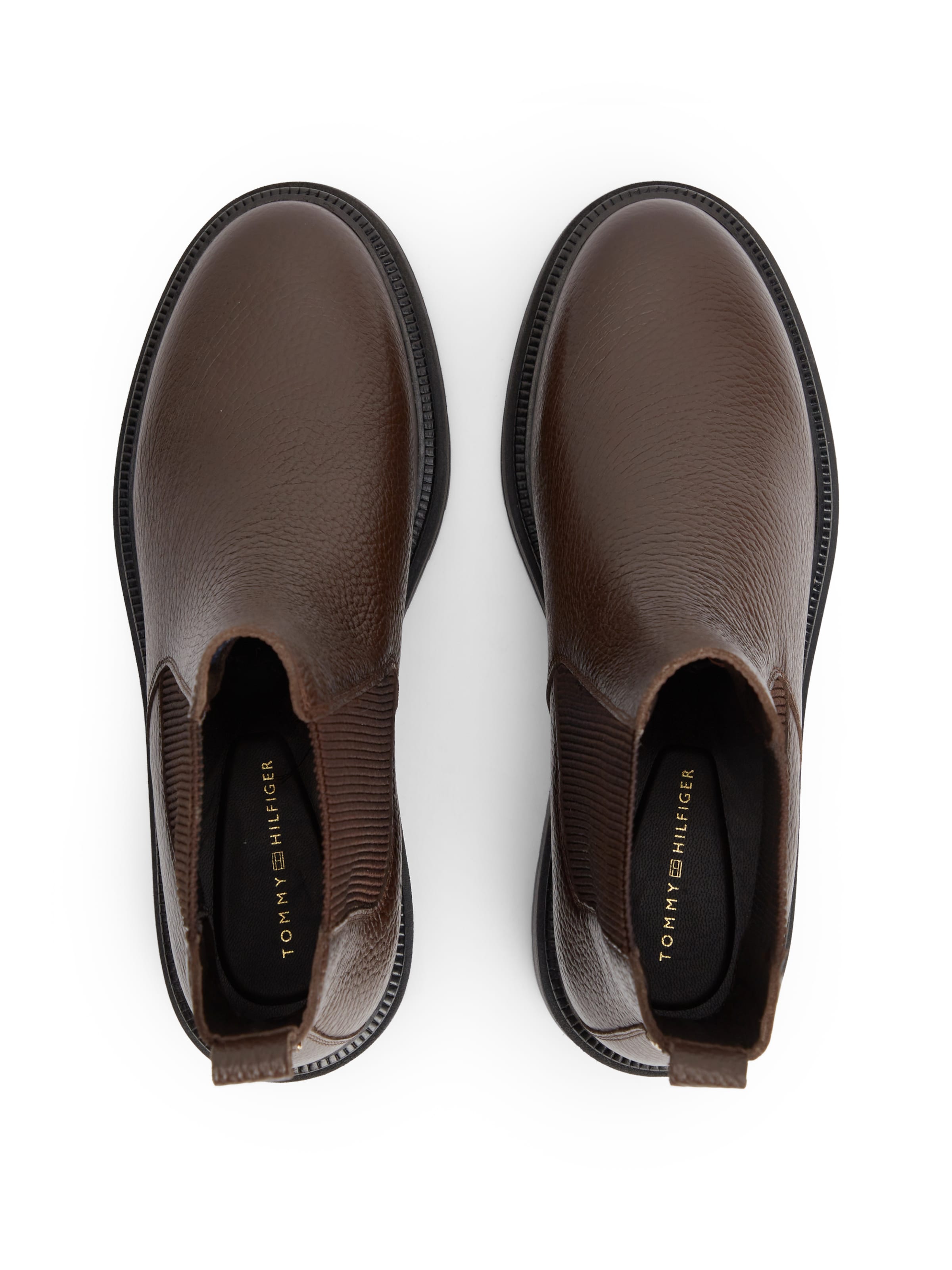 TOMMY HILFIGER Chelsea boots in Bruin