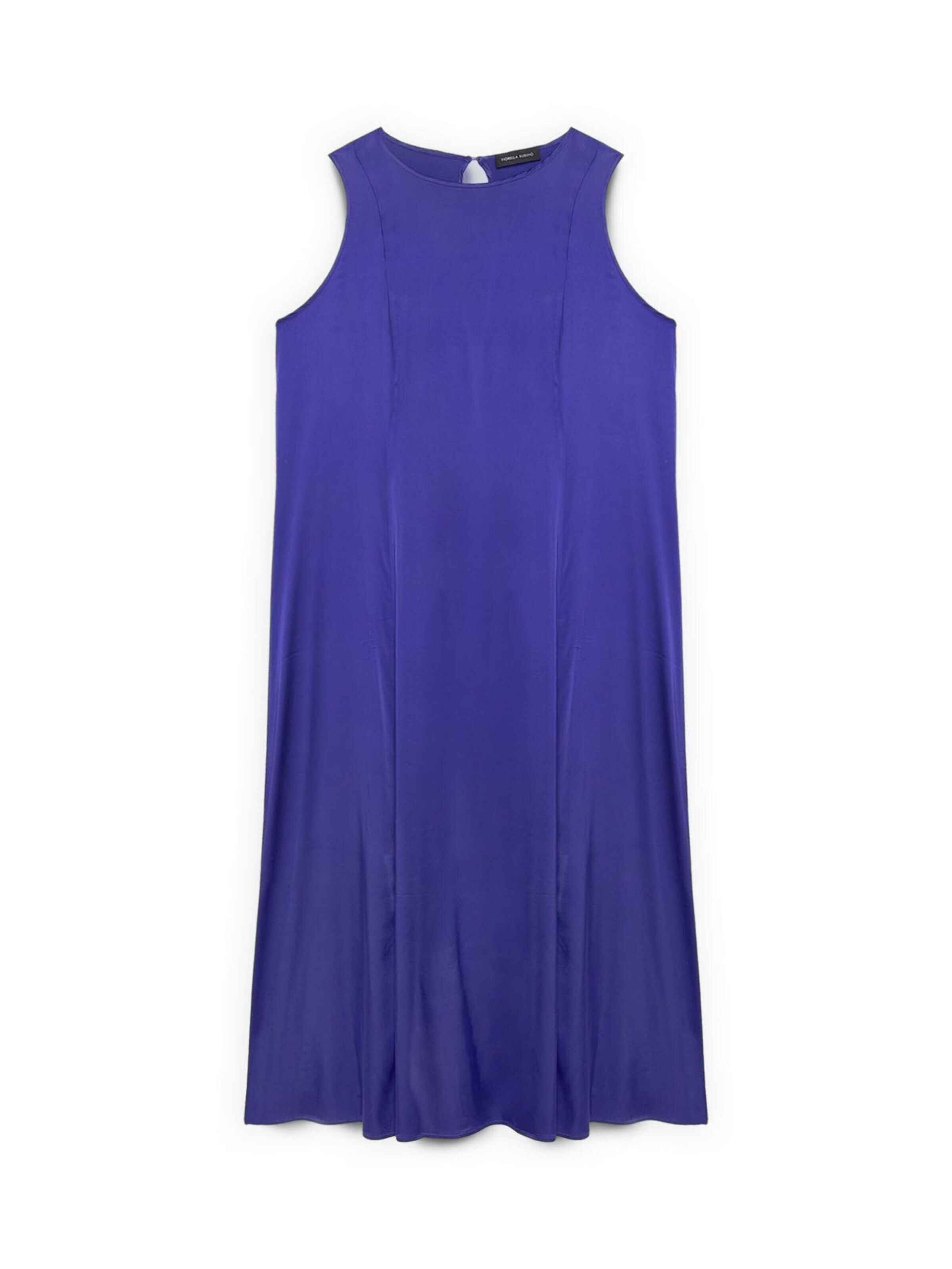 Fiorella Rubino - Vestido en azul: frente