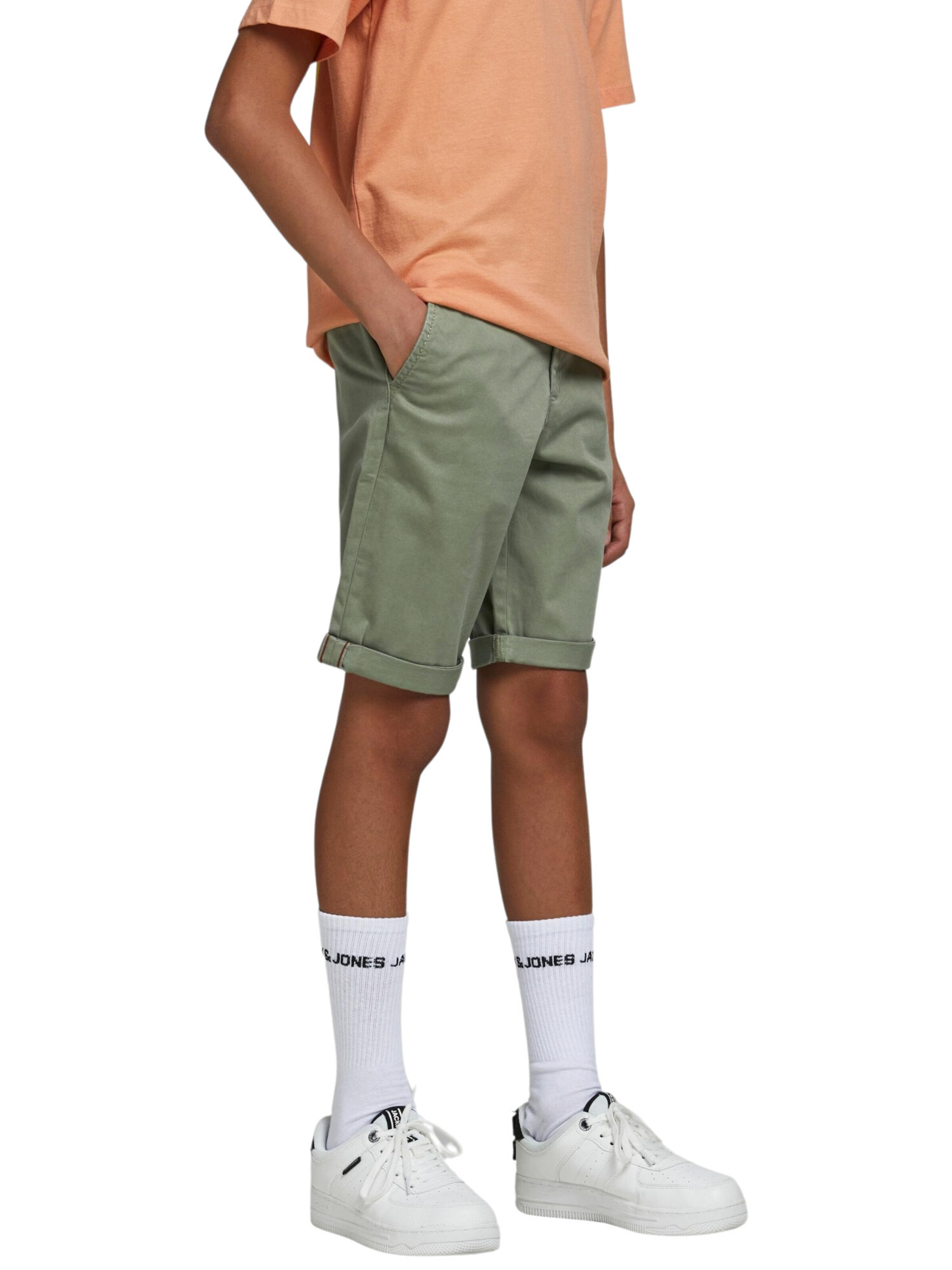 regular Pantaloni 'JJBowie' di Jack & Jones Junior in verde: frontale