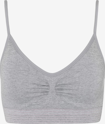 BeeDees Top 'Bustier Comfee Strap Top' in Grey: front