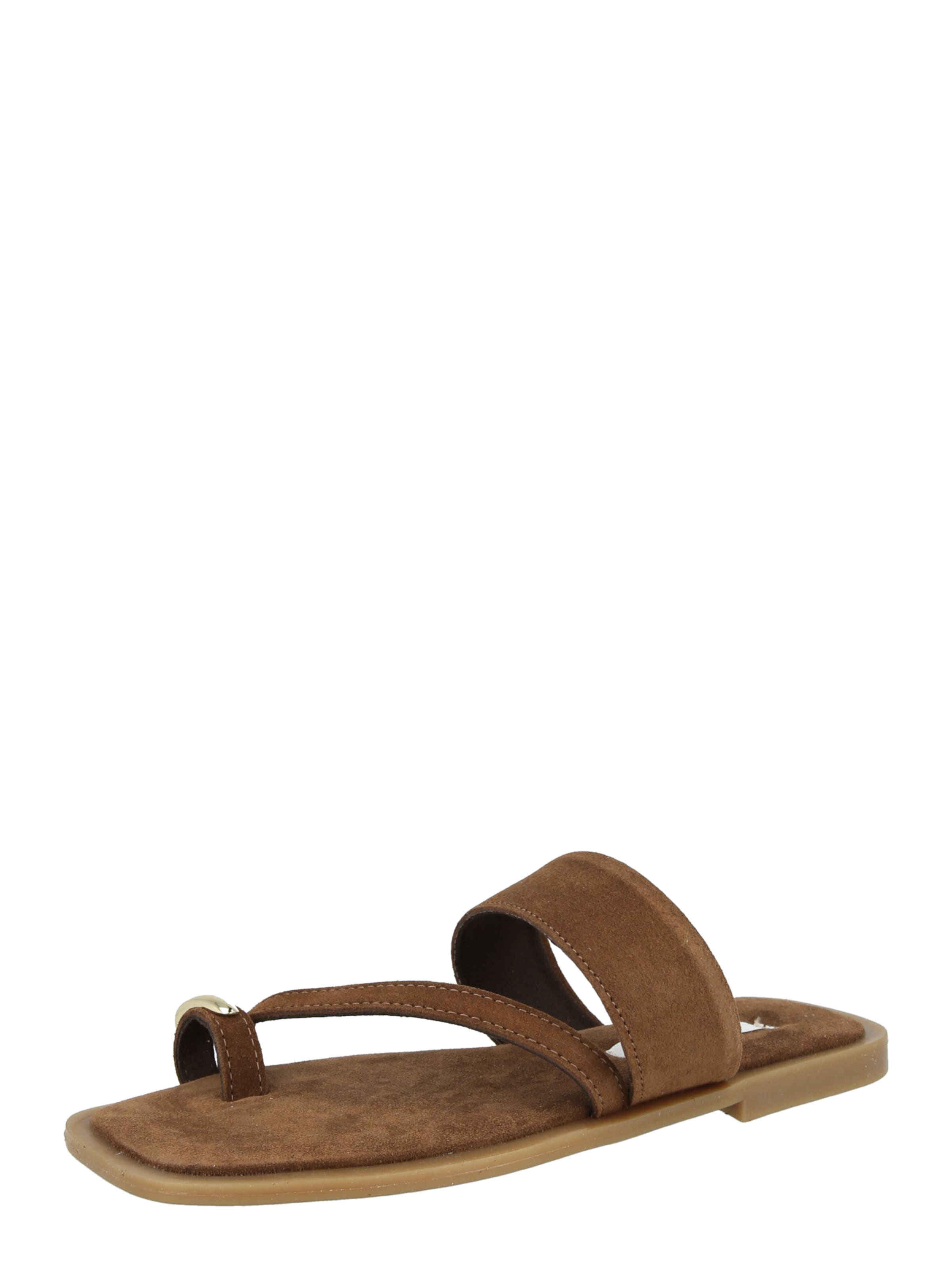 STEVE MADDEN Босоножки через палец 'Ellaina' в Коричневый: спереди