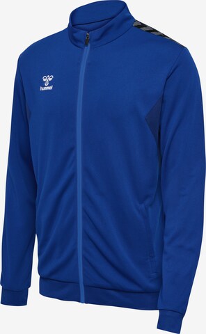 Hummel Sportsweatvest 'Authentic' in Blauw