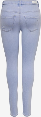 ONLY Skinny Jeans 'Forever' in Blau