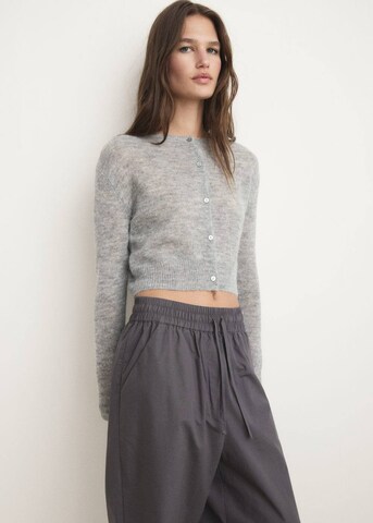 MANGO Pyjamahose 'Terci' in Grau