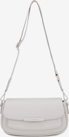 Borsa a spalla 'Borsa a Spalla Baguette David Jones Ecopelle con Chiusura Magnetica' di David Jones in beige: frontale