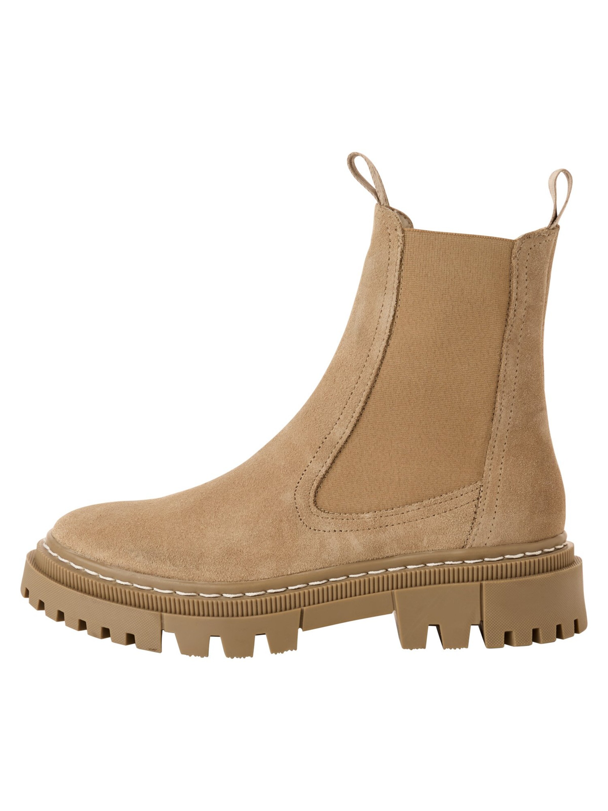 Tamaris Chelsea boots in Beige