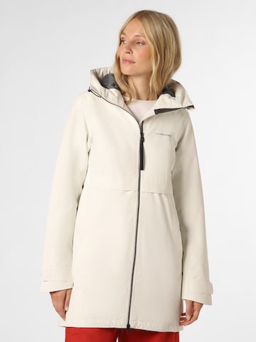 Didriksons Outdoor Jacket 'Helle' in Beige: front