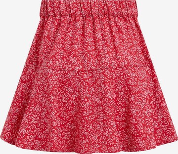 WE Fashion Regular Skirt in Red