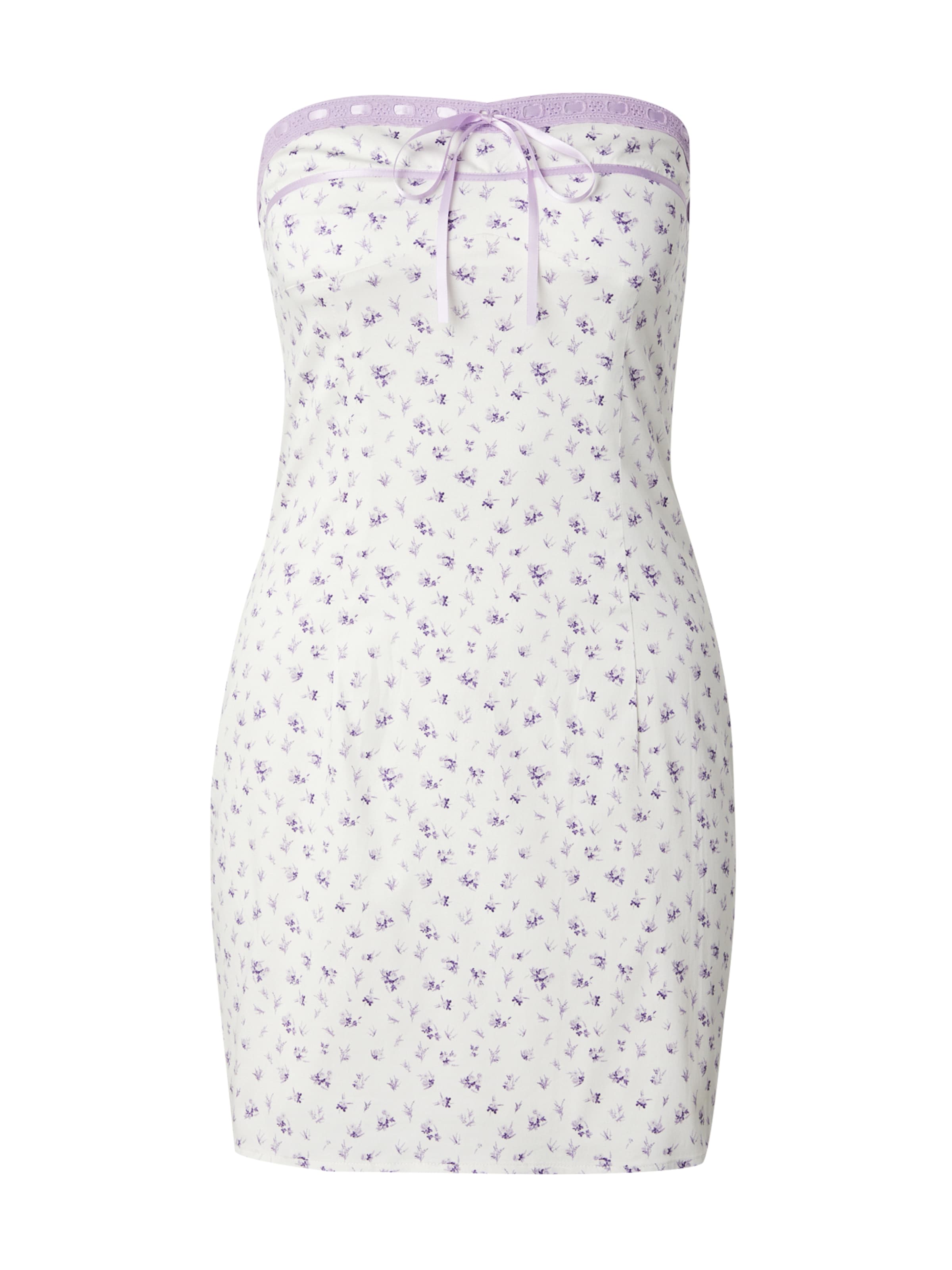 millane Kleita, krāsa - lavandas / balts, Preces skats