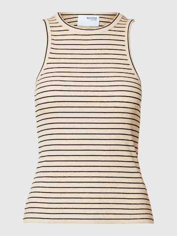 SELECTED Top 'ANNA' in Beige: front