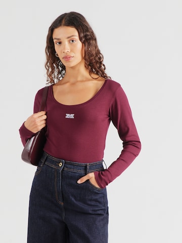 monari Shirt in Rood: voorkant