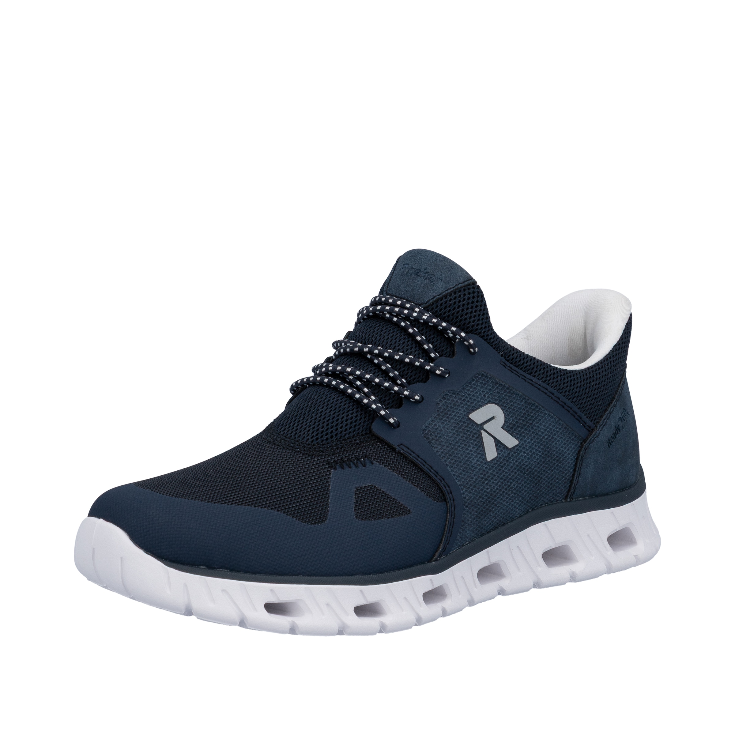 Rieker Slip-Ons in Blue: front