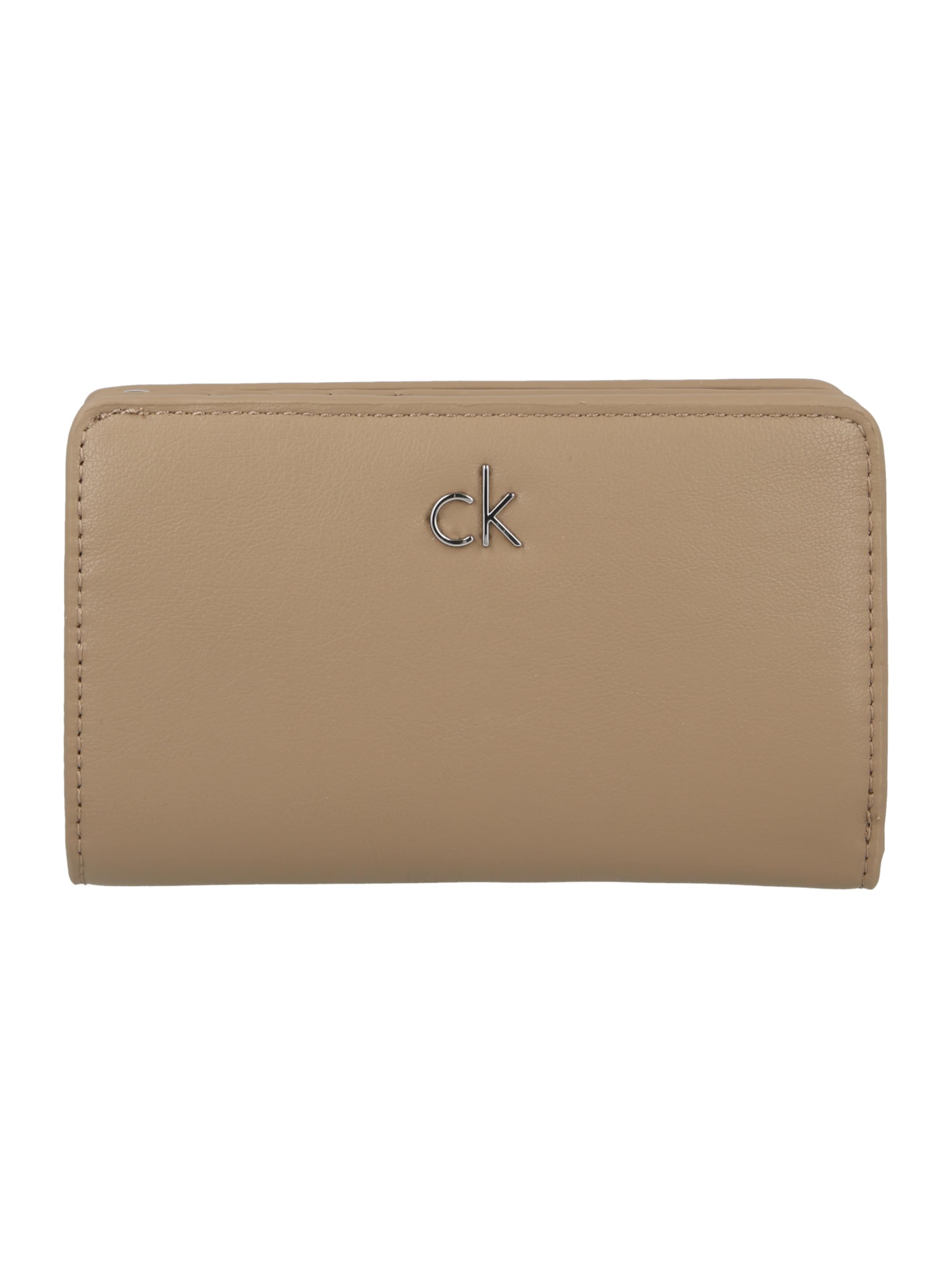 Calvin Klein Wallet 'Daily' in Beige: front