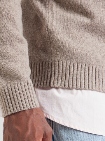 SELECTED Πουλόβερ 'SLHNICO' σε μπεζ