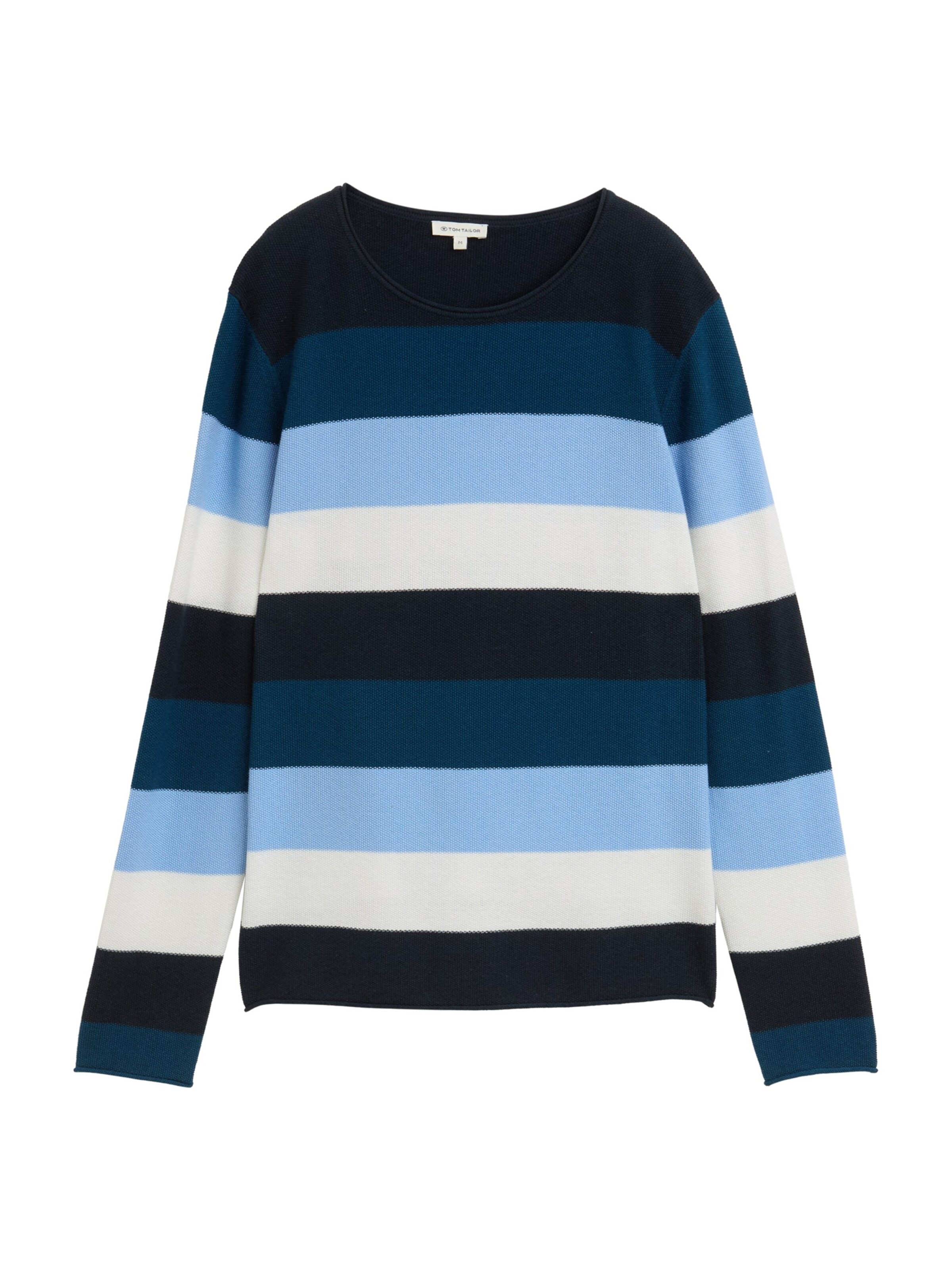 TOM TAILOR Svetr – modrá: přední strana